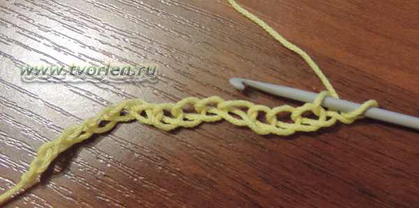 плетенка - простое тунисское вязание (7)