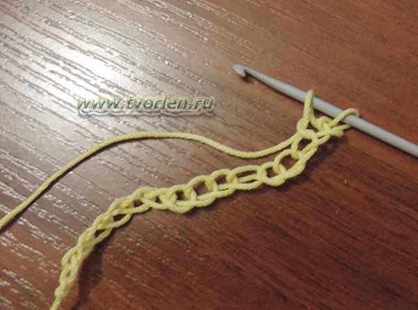 плетенка - простое тунисское вязание (8)