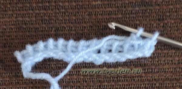тунисское вязание крючком - изнаночная-вязка (5)