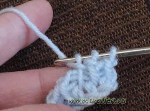 тунисское вязание крючком - изнаночная-вязка (7)