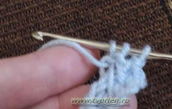 тунисское вязание крючком - изнаночная-вязка (8)