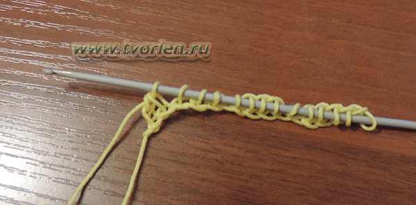 плетенка - простое тунисское вязание (11)