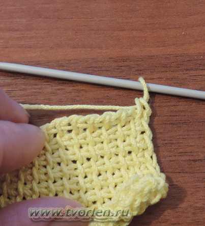 плетенка - простое тунисское вязание (14)