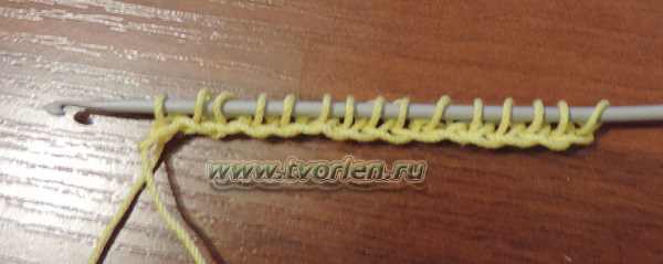 плетенка - простое тунисское вязание (9)