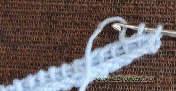 тунисское вязание крючком - изнаночная-вязка (4)